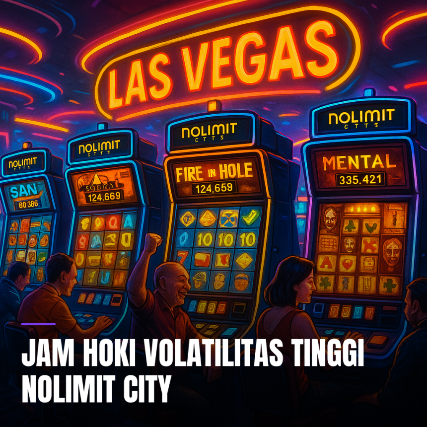 Jam hoki volatilitas tinggi di slot Nolimit City